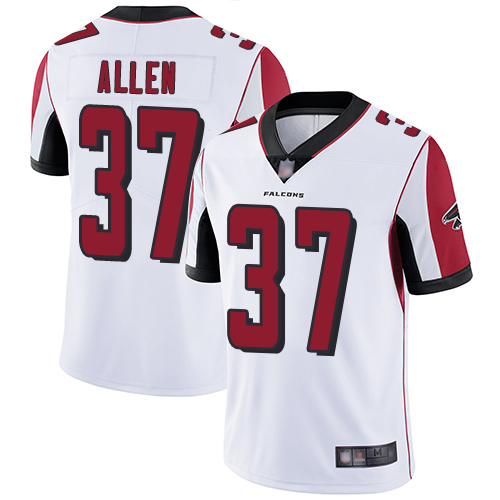 Atlanta Falcons Limited White Men Ricardo Allen Road Jersey NFL Football #37 Vapor Untouchable->women nfl jersey->Women Jersey